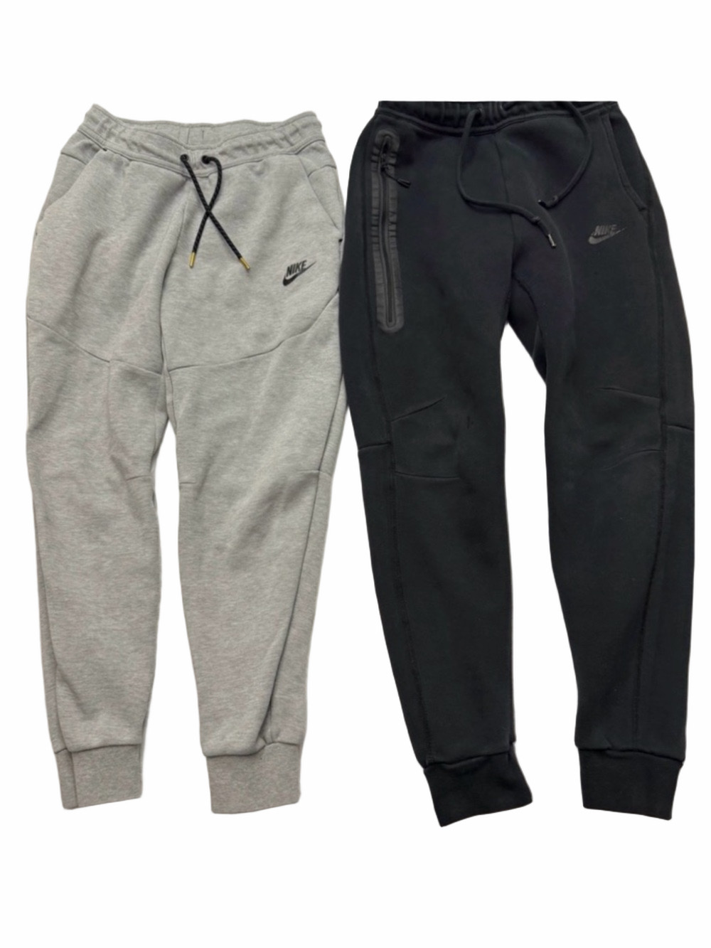 Nike Tech Fleece Gray & Black Jogger Pants Sweats Streetwear Men Small